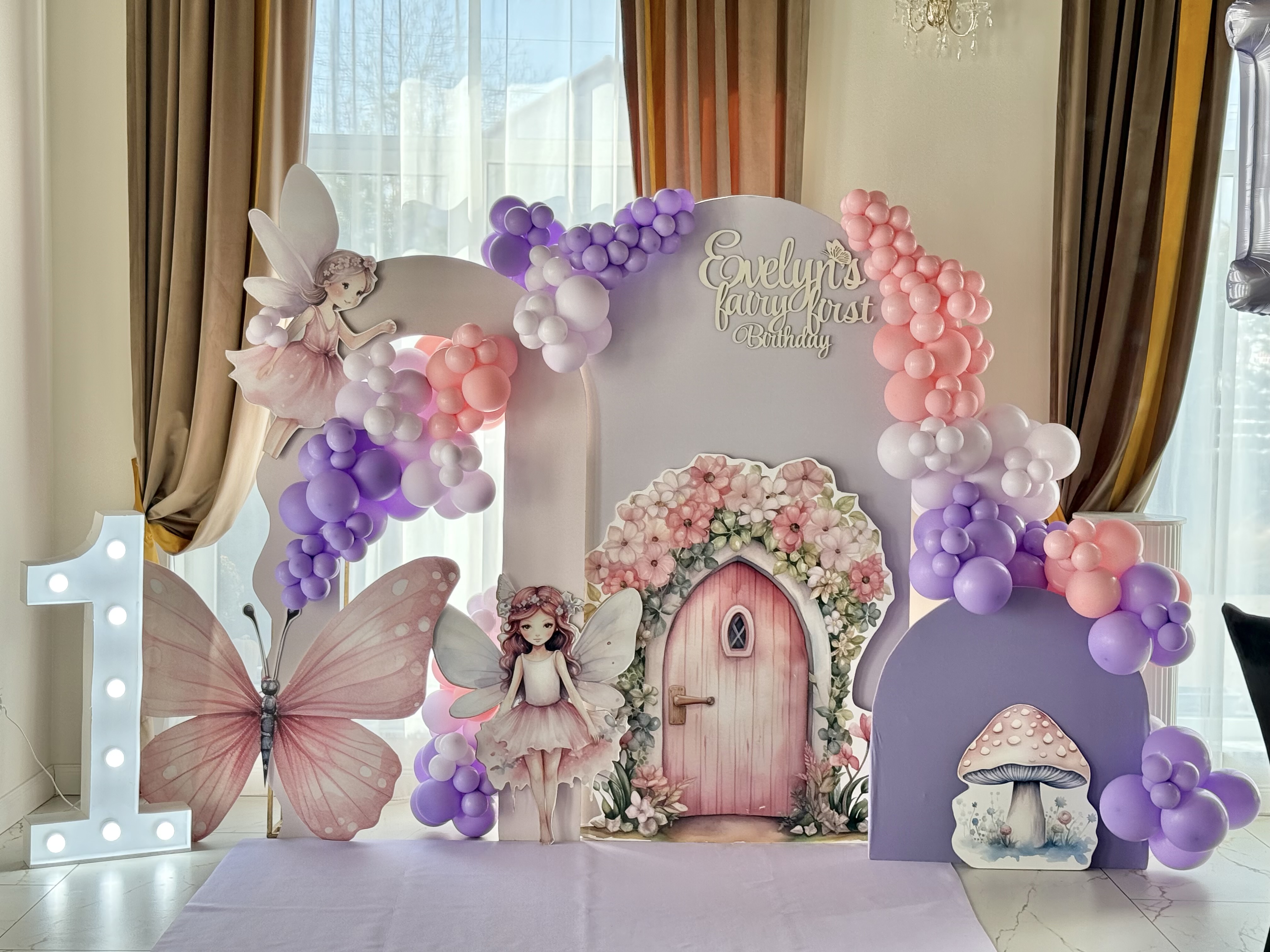 Decor baloane si flori artificiale - 4